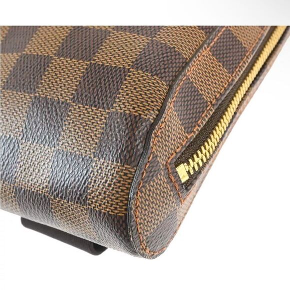 LOUIS VUITTON GERONIMOS BUM BAG DAMIER CANVAS BROWN CA0065 - Picture 4 of 8